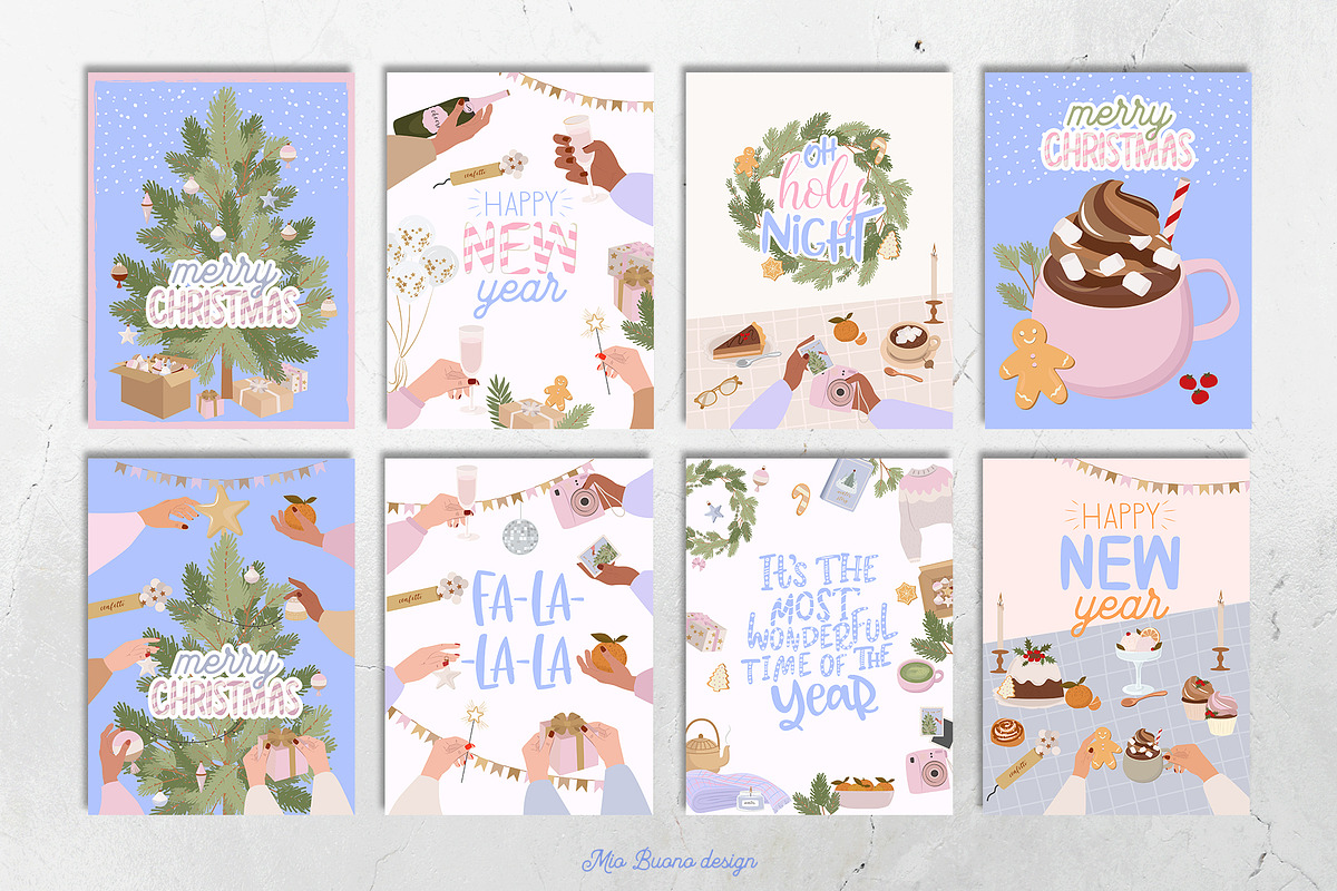 Magic Time - BIG CHRISTMAS PACK, a Decorative Illustration by Mio Buono (Photo 7 of 24)