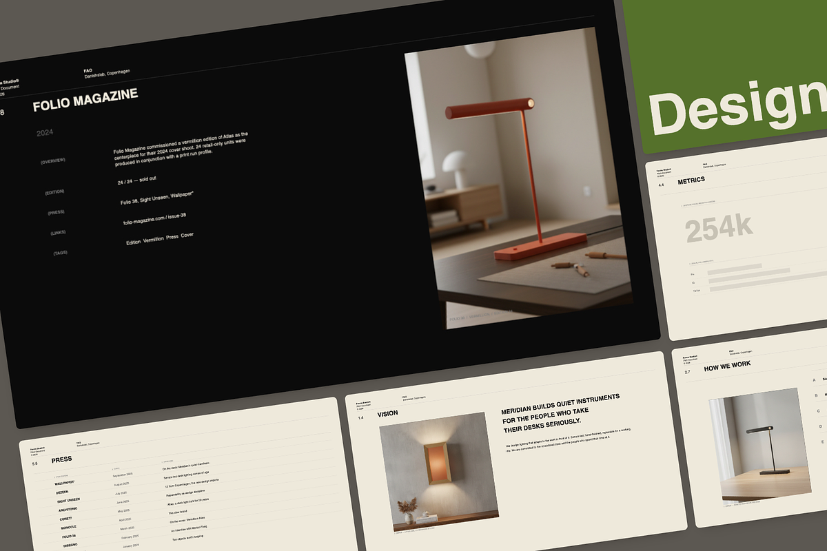 Minimal Brand Pitch Deck Template, a Presentation Template by Oday Noon (Photo 4 of 23)