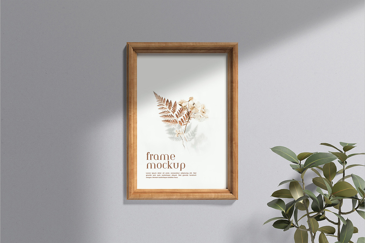 Frame Mockup, a Product Mockup by graphicsecond (Photo 2 of 4)