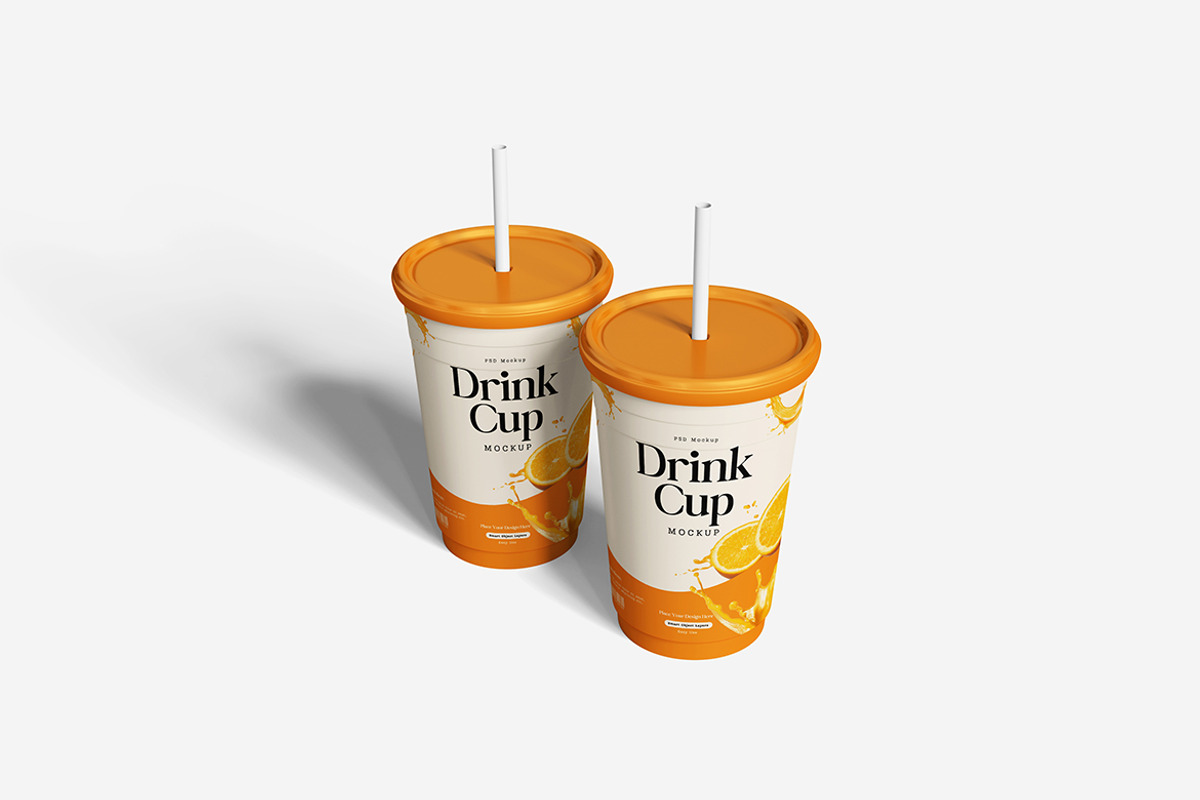 Drink Cup Mockup, a Product Mockup by MrLetters (Photo 2 of 5)