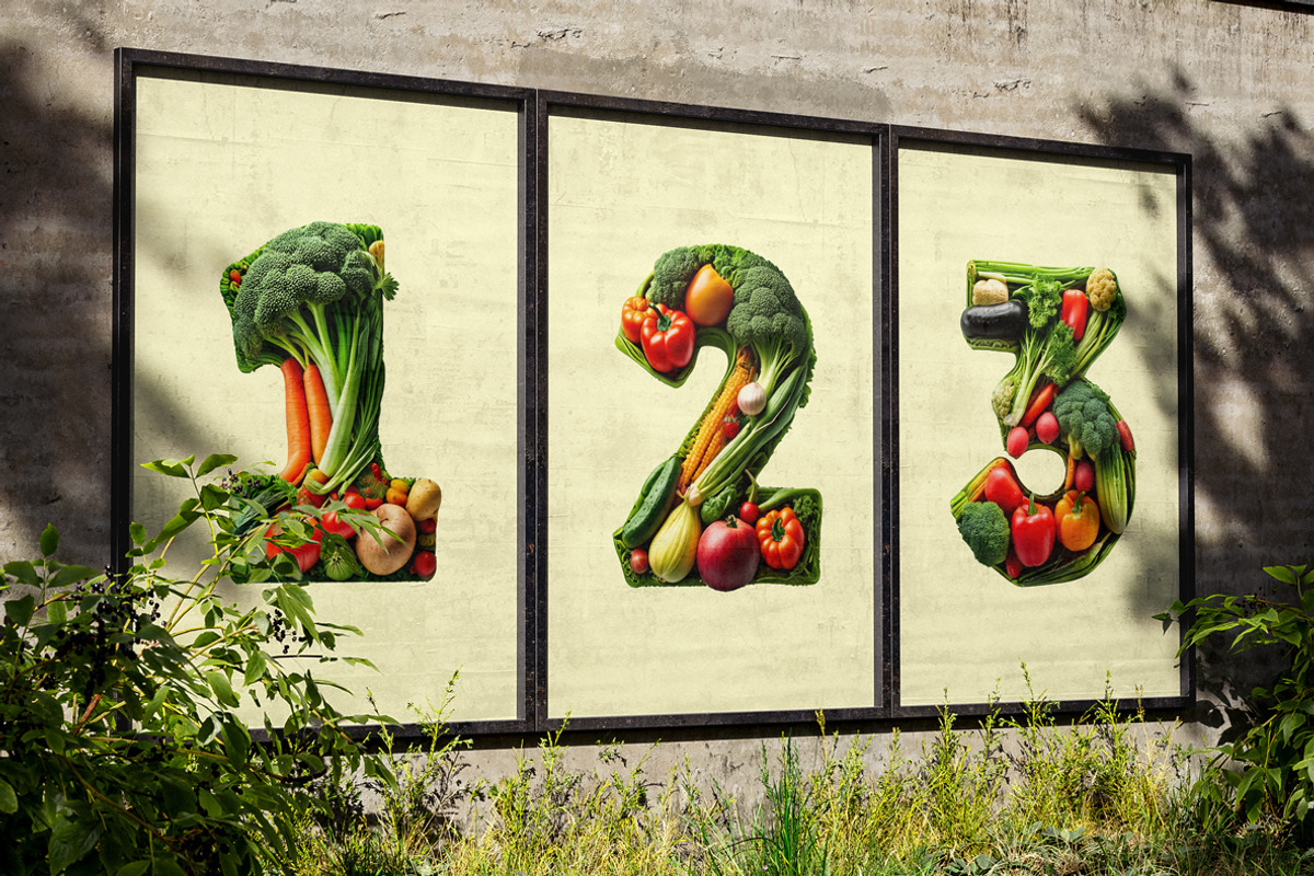 Vegetables Font, a Sans Serif Font by Handmadefont (Photo 14 of 16)