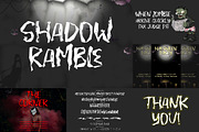 Halloween Font Bundle SALE!!, a Font by NTC Graphic (Thumbnail 15 of 17)