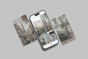 Instagram Stories Mockup, an iPhone Mockup by Graphiculon (Thumbnail 4 of 11)