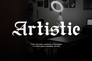 Blitch Modern Blackletter Tattoo, a Blackletter Font by WhymoreArt (Thumbnail 5 of 12)