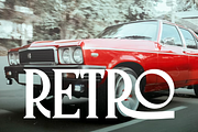 Grohko - Retro Font, a Serif Font by QR Design Studio (Thumbnail 2 of 8)