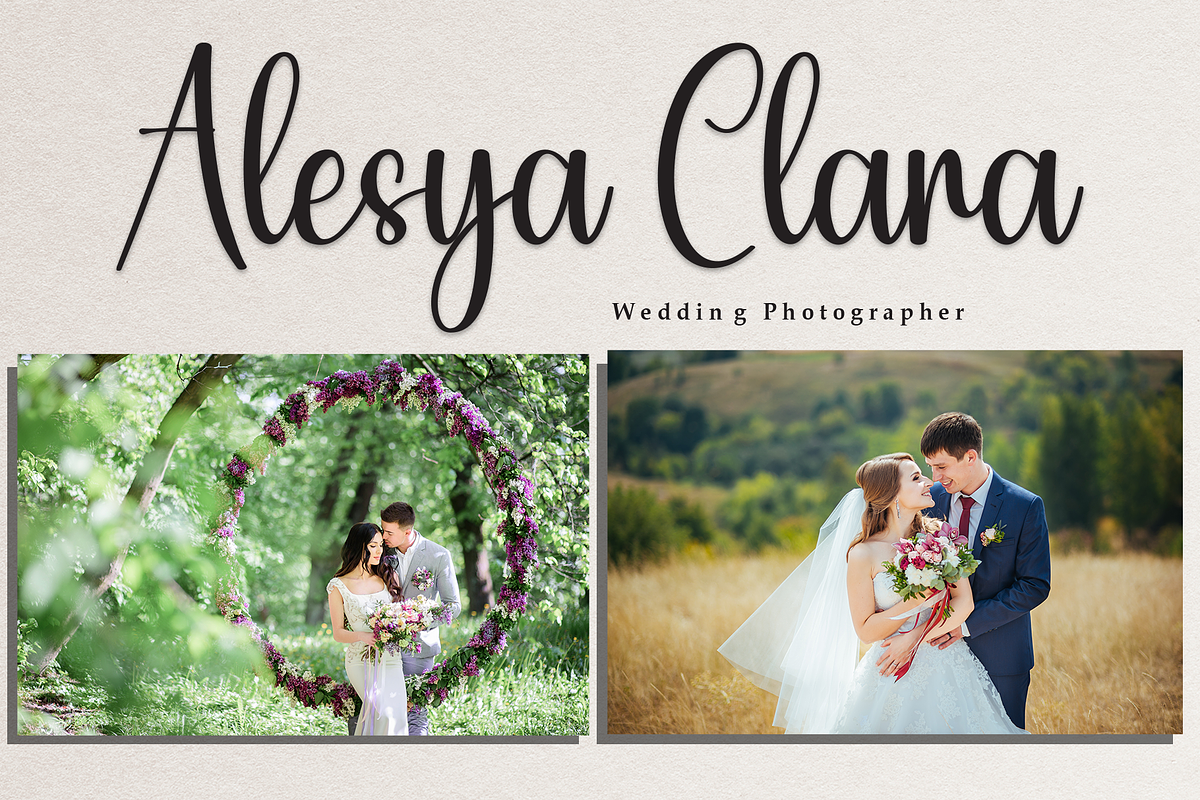 Wedding | Script Font, a Handwritten Font by Scratchones (Photo 3 of 9)