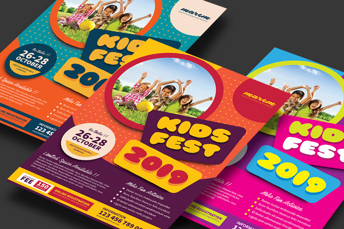 Kids Festival, a Flyer Template by Saphari (Photo 1 of 4)