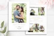 Save the Date Photo Card Template, an Invitation Template by By Stephanie Design (Thumbnail 1 of 3)