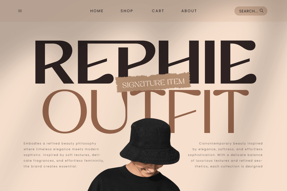 Fastue - Modern Luxury Logo Font, a Serif Font by Sensatype (Photo 4 of 12)