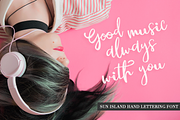 Sun island, a Script Font by Larin Type Co. (Thumbnail 6 of 7)