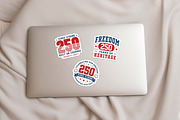 America 250th Anniversary SVG Bundle, a Graphic by ashek (Thumbnail 4 of 4)