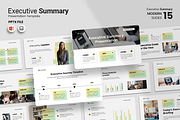 Executive Summary - PowerPoint, a Presentation Template by Iqsiart Studio (Thumbnail 1 of 3)