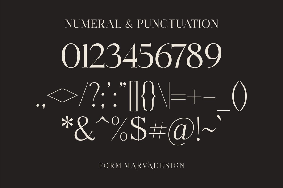 Venesia - A Modern Serif Font, a Serif Font by Marvadesign (Photo 4 of 5)