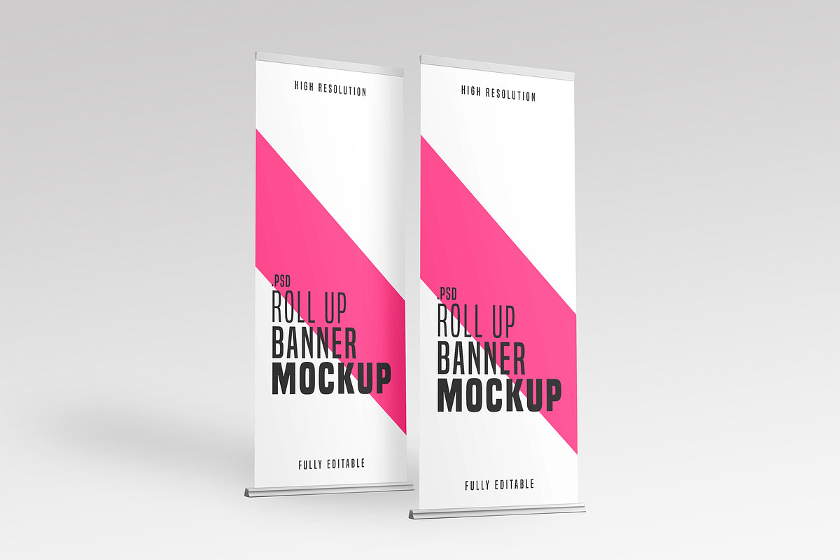 Rollup Mockup Template, an Advertising Mockup by ZAAS (Photo 8 of 8)