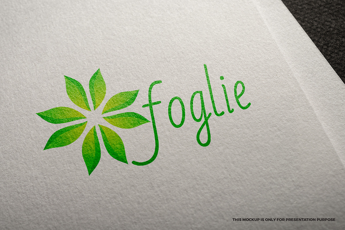 Foglie logos, a Branding & Logo Template by MuzaInspires (Photo 2 of 6)