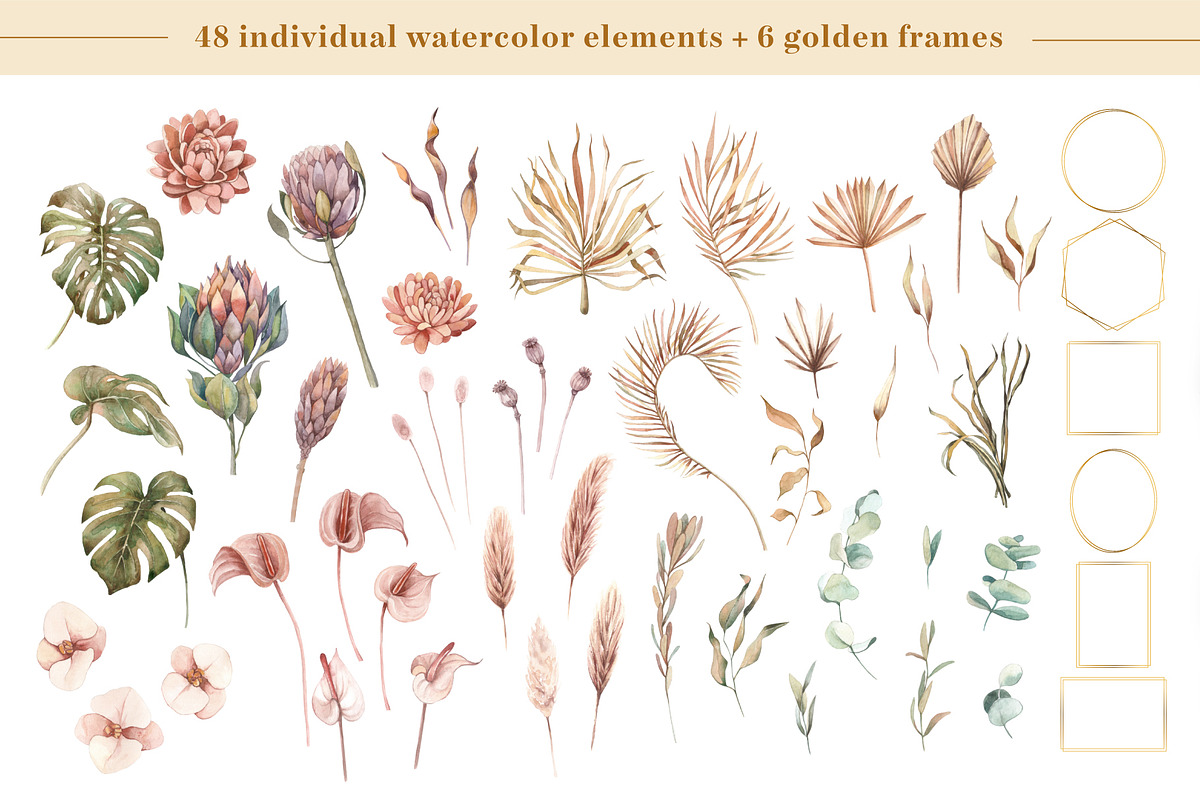 Bohemian plants, an Illustration by EkaterinaKiriy (Photo 2 of 12)