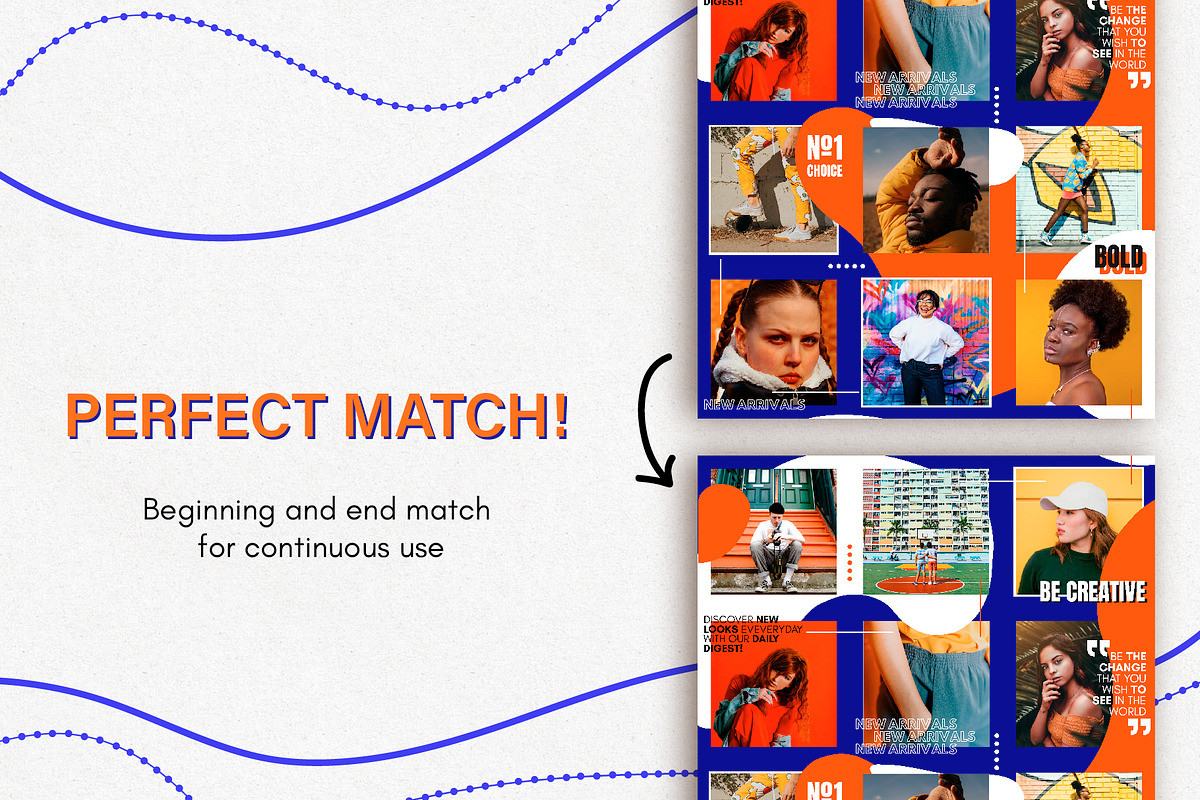 Puzzle Instagram Templates, a Social Media Template by Nassiie (Photo 3 of 8)