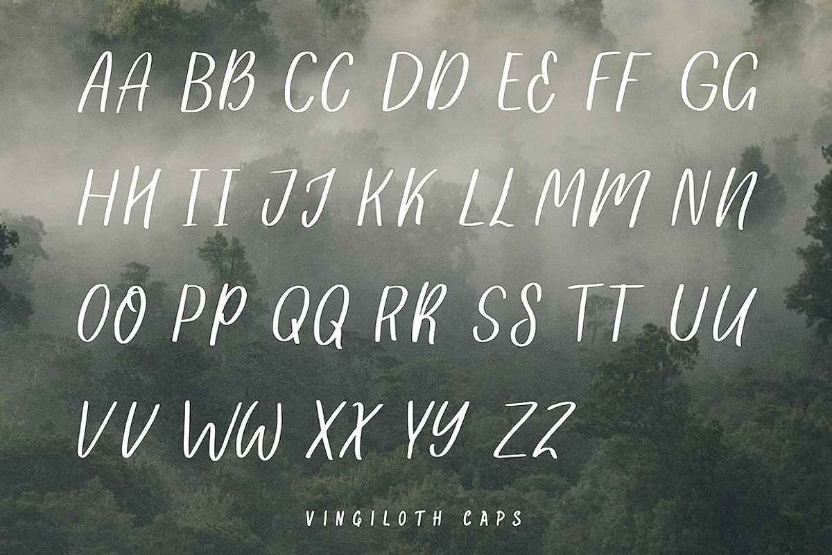 Vingiloth Handwritten Script preview 3