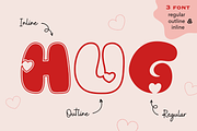 Cherish | Display Font, a Font by BAMBIN (Thumbnail 7 of 8)
