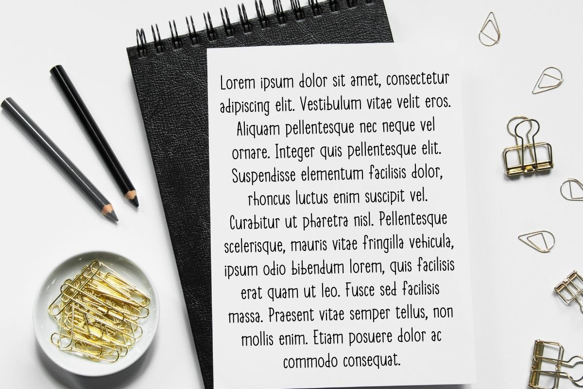 Library - Handwriting Font, a Handwritten Font by AnningArts (Photo 2 of 8)