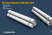 40 Street elements Collection Pack, an Architecture 3D Model by multimedia4ds (Thumbnail 44 of 70)