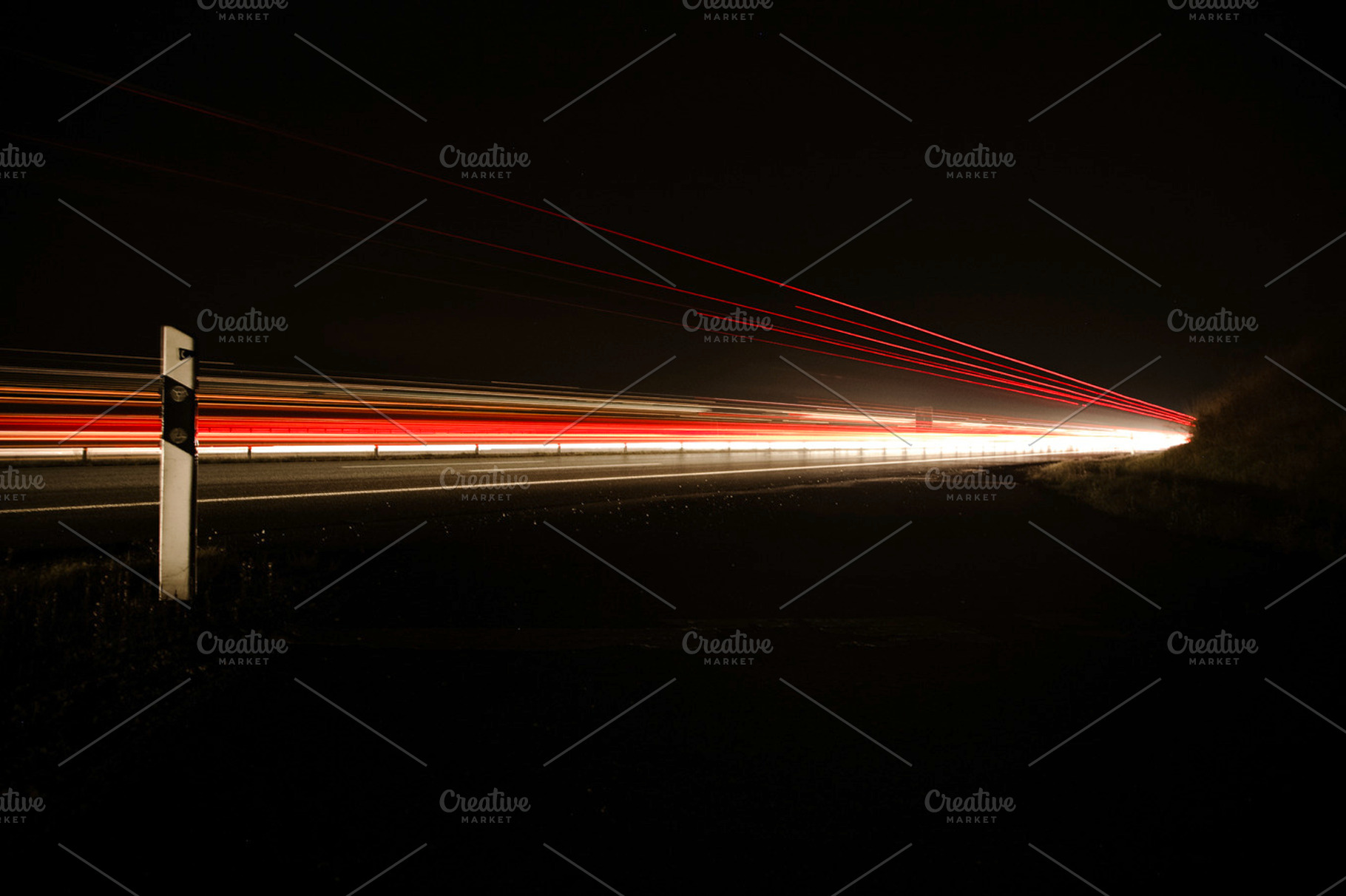 Night Lights Stock Photo Containing Night Lights And Car