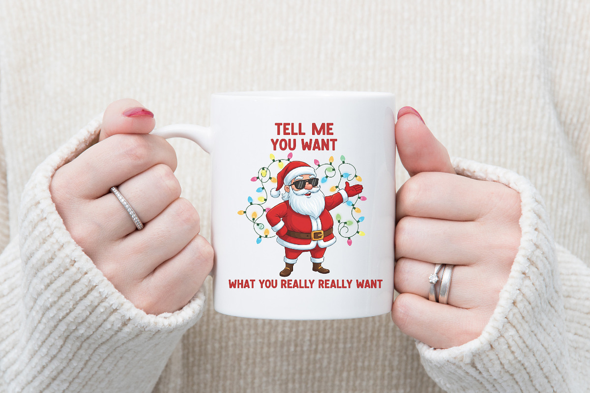 Santa Christmast funny PNG, an Illustration by Designking (Photo 2 of 4)