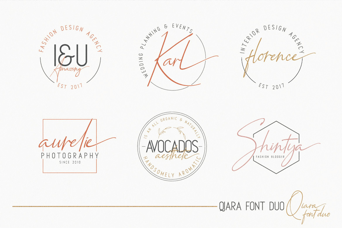 Qiara Font Duo, a Sans Serif Font by Almeera Std (Photo 14 of 15)