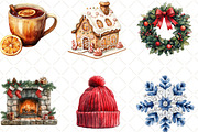 Cozy Christmas Sublimation Designs, an Illustration by Black Bird Studio (Thumbnail 4 of 6)