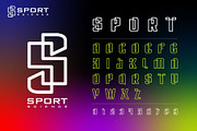 Wireframe, a Sans Serif Font by herulogo (Thumbnail 2 of 5)