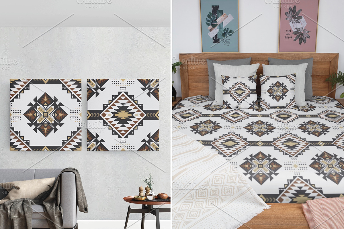 Southwestern Aztec Geometric Pattern, a Pattern Graphic by PPEthnicDecorPattern (Photo 3 of 8)