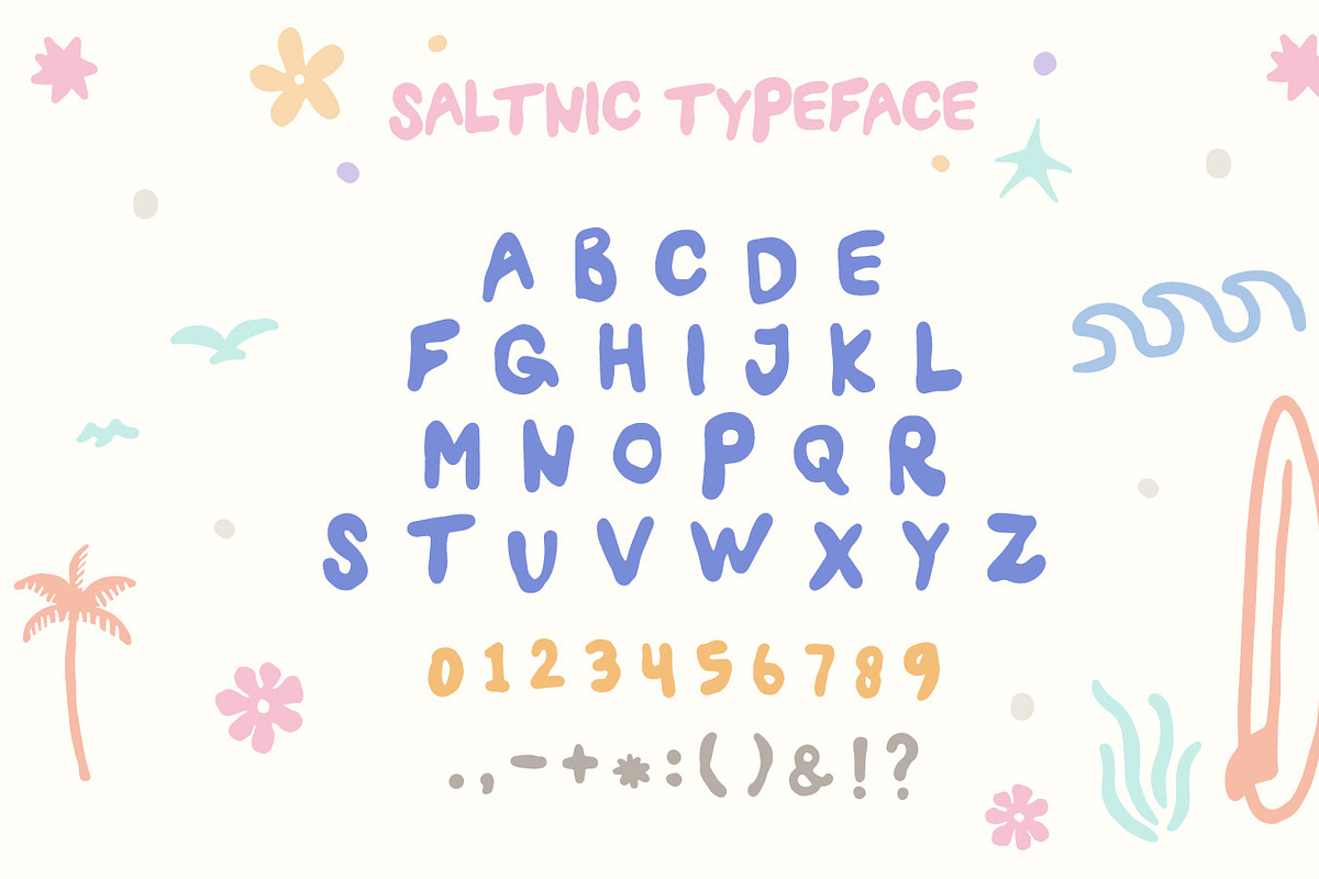 Saltnic - Handwritten Typeface Coast, a Handwritten Font by youken (Photo 2 of 4)