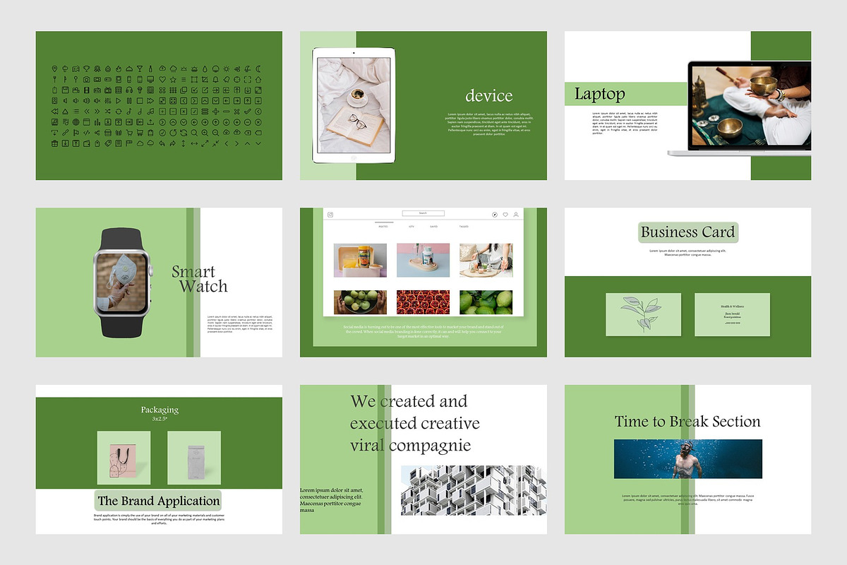Health & Wellness - POWER POINT, a Presentation Template by Fortyone (Photo 5 of 5)