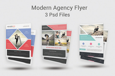 Modern Agency Flyer Templates