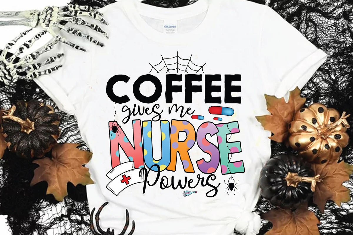 Halloween Nurse Sublimation Bundle, a Graphic by craftartstudio (Photo 5 of 7)