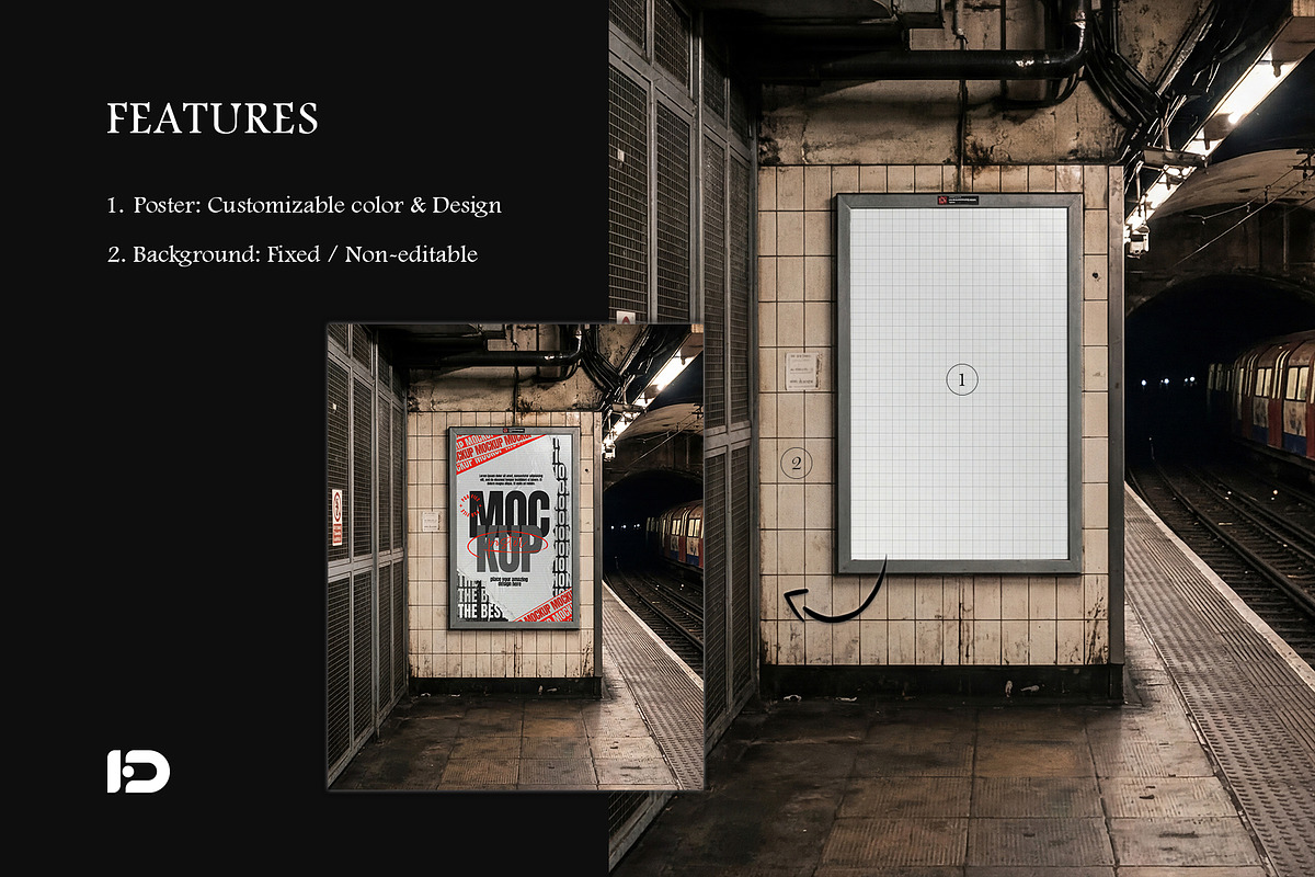 Street Poster Mockup Set, an Advertising Mockup by ForgeDesign (Photo 2 of 5)