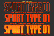 SP COUNTER, a Sans Serif Font by Sup.Port Studio (Thumbnail 7 of 13)
