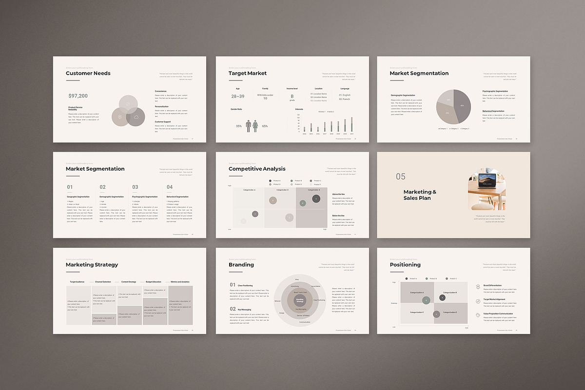Business Plan Presentation Template, a Presentation Template by CreativityForest (Photo 8 of 13)