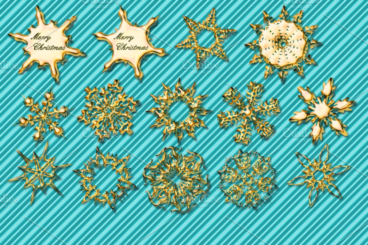 Snowflakes, an Illustration by MDD Designs (Photo 4 of 5)