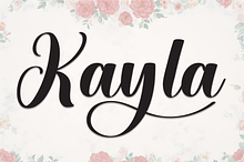 Kayla | Script Font