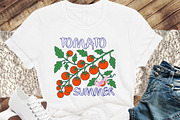 Tomato Girl Summer PNG, an Illustration by Canvas Craft (Thumbnail 2 of 6)