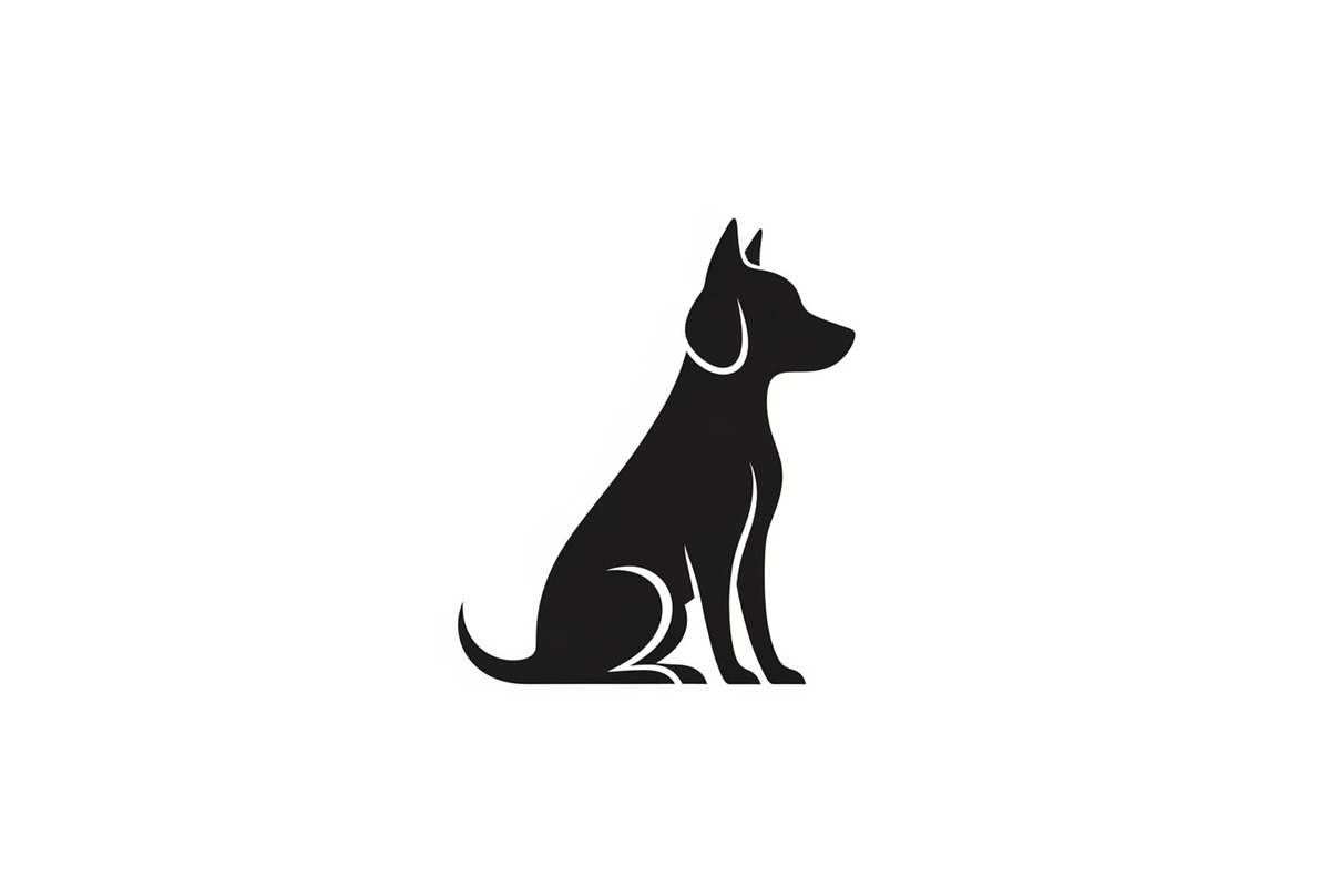 Dog Portrait Silhouette Bundle, an Illustration by jahid234 (Photo 17 of 37)
