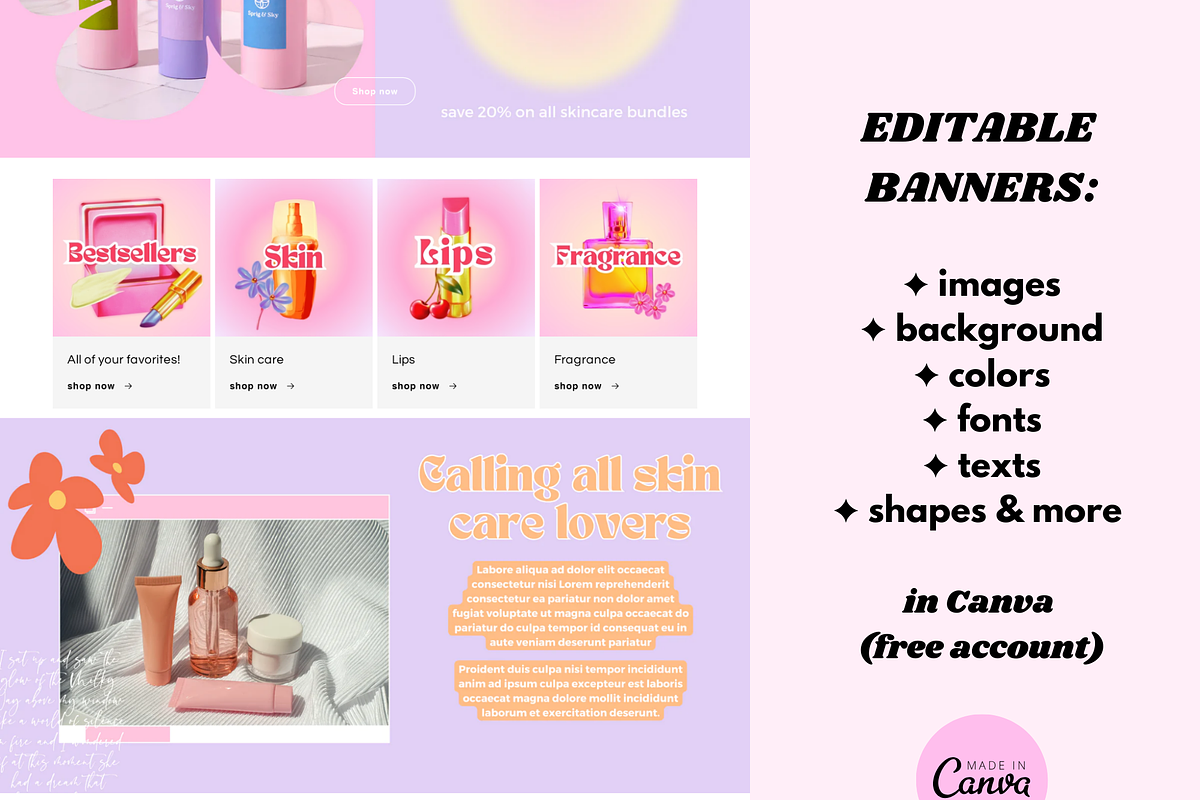 Beauty Shopify Theme, Skincare, a Shopify Template by PLANETSEL (Photo 5 of 5)
