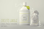 Lucky Lisp // Organic Font Family, a Sans Serif Font by by Masselyn (Thumbnail 3 of 8)