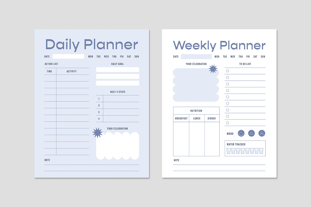Daily Planner Template, a Flyer Template by BrandPacks (Photo 4 of 4)