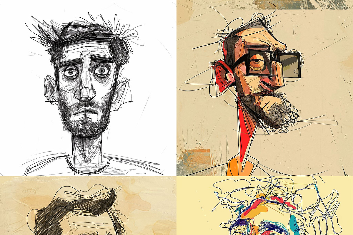477 MJ Creative Style Prompts: Vol 2, a Person Illustration by Sevenstyles