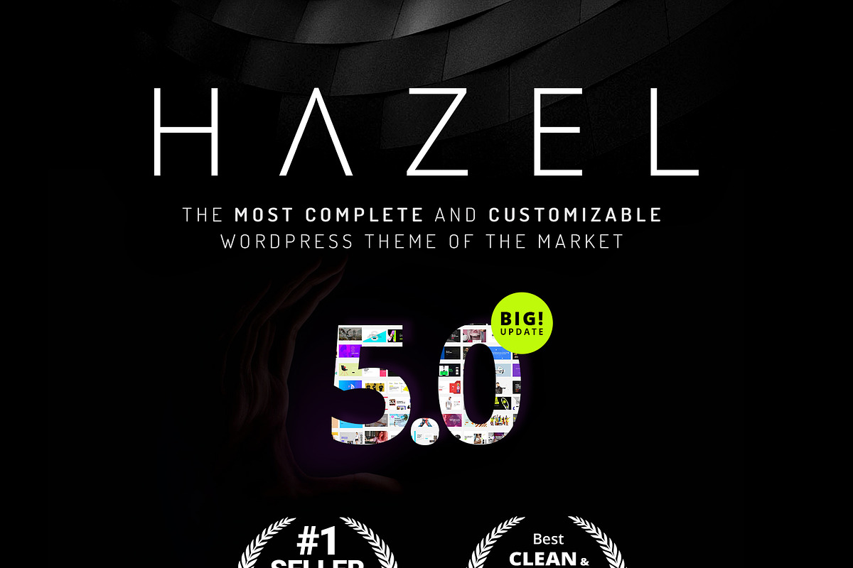 Hazel - Minimalist WordPress Theme, a WordPress Template by treethemes (Photo 2 of 5)