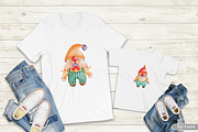 Watercolor Circus Gnome Clipart, an Animal Illustration by Apixsala (Thumbnail 11 of 12)
