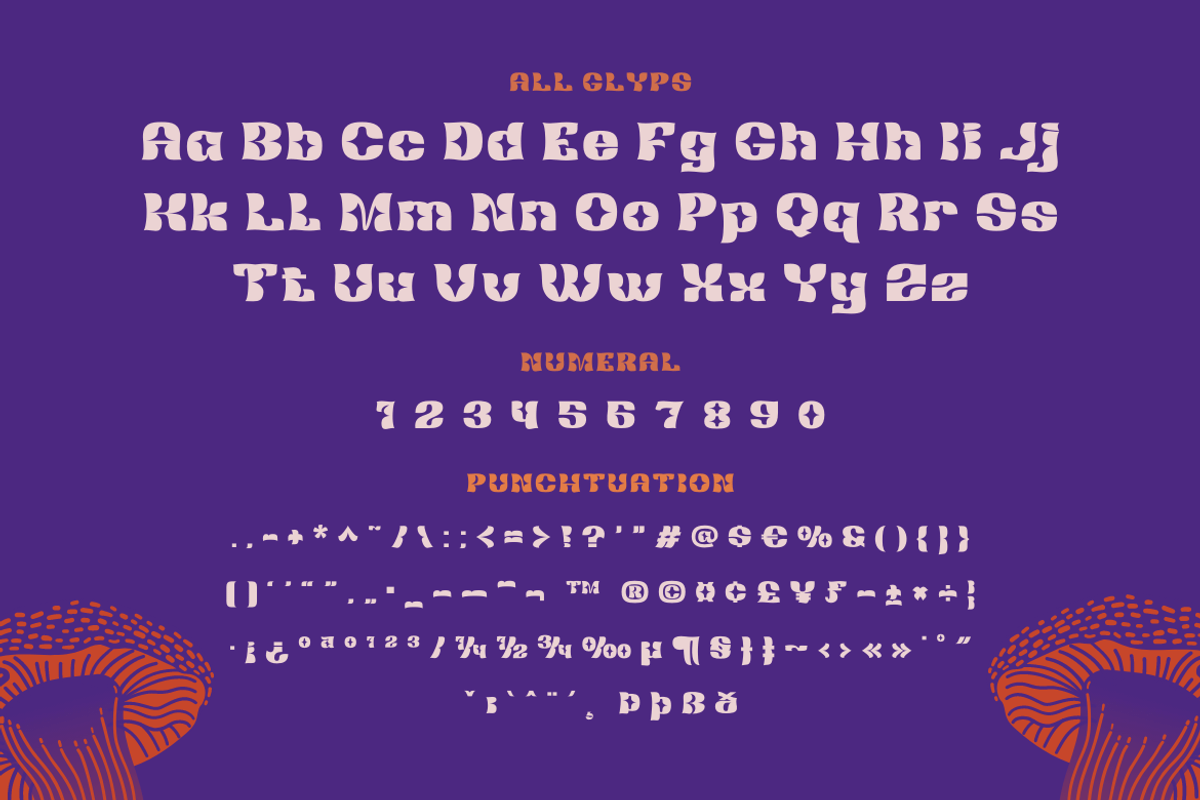 Redsema | Groovy Retro Font, a Font by twinstd (Photo 11 of 12)