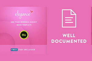 Elegance - Wedding Agency Template